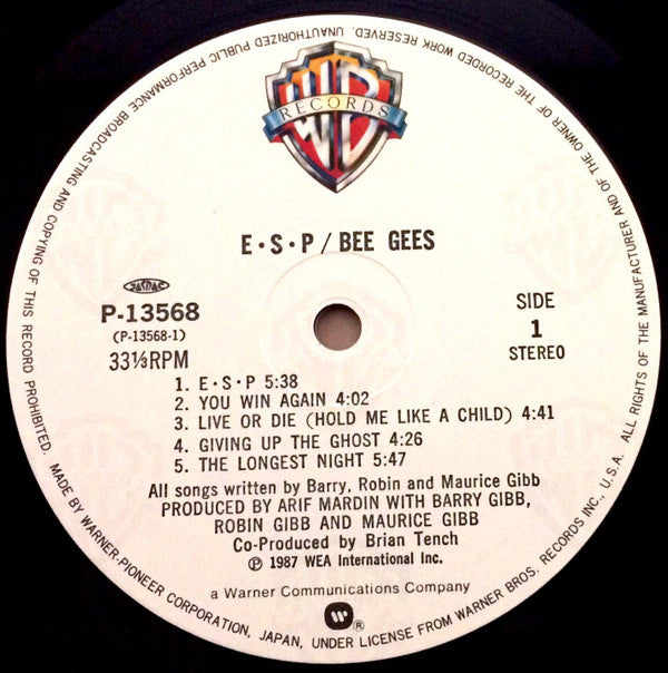 Master Release: E·S·P by Bee Gees