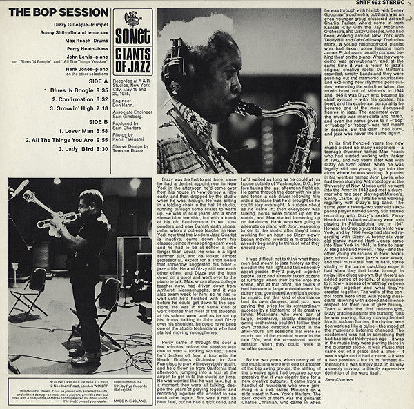 The Bop Session