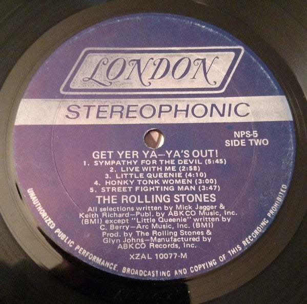 Get Yer Ya-Ya's Out! (The Rolling Stones In Concert)
