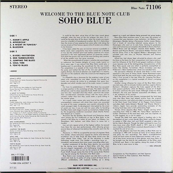 Soho Blue - Welcome To The Blue Note Club