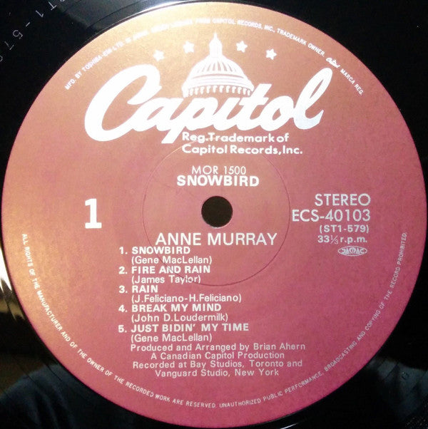 Release: Snowbird-Vinyl-Japan-1979-ECS-40103-7564755