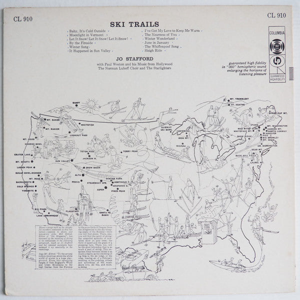 Release: Ski Trails-Vinyl-US-1956-CL 910-3163344