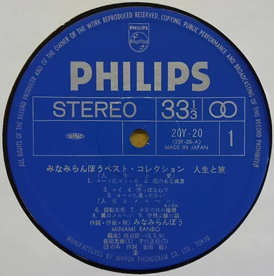 Release: Unknown Release-Vinyl-Japan-1977-20Y-20-9947228