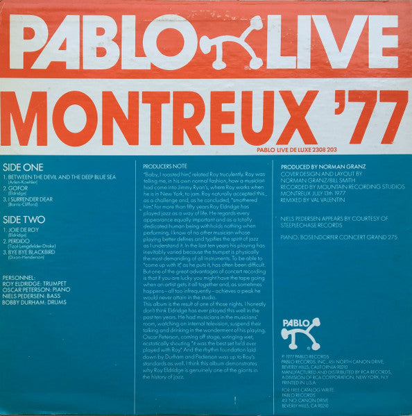 Release: Montreux '77-Vinyl-US-1977-2308-203-4082155