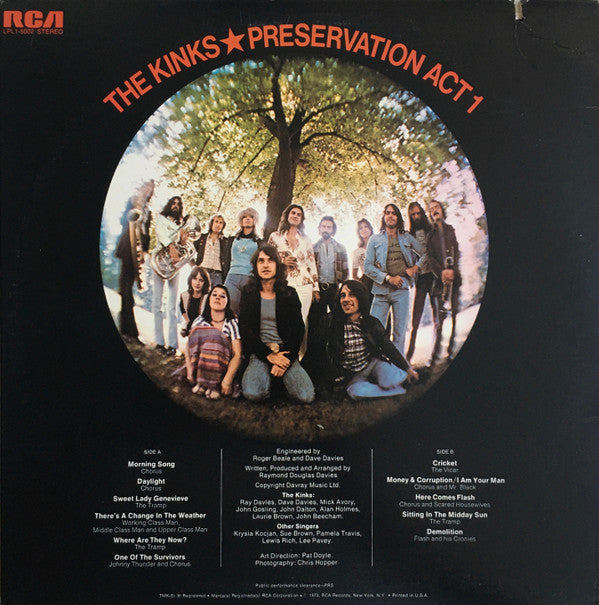 Release: Preservation Act 1-Vinyl-US-1976-LPL1-5002-1873433