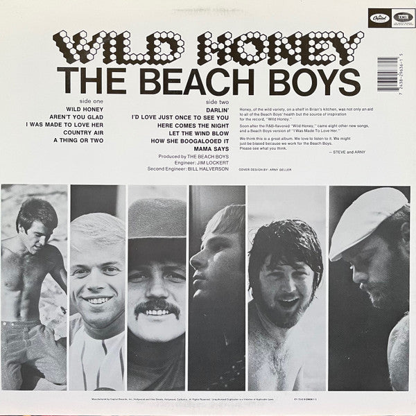 Master Release: Wild Honey by The Beach Boys