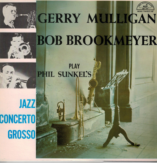 Release: Gerry Mulligan Bob Brookmeyer Play Phil Sunkel's Jazz Concerto Grosso-Vinyl-Japan-1977-YW-8531-AB-7825331
