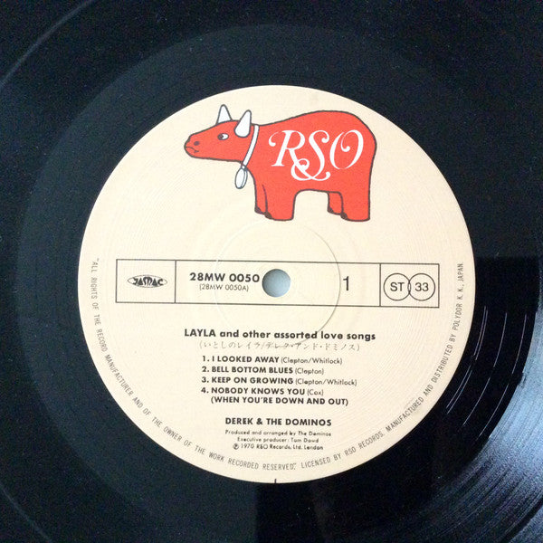 Release: Layla And Other Assorted Love Songs-Vinyl-Japan-1987-28MW 0050/1-8318030