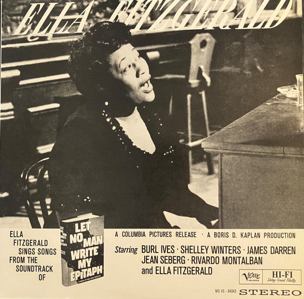 Master Release: Ella Fitzgerald Sings Songs From Let No Man Write My Epitaph by Ella Fitzgerald