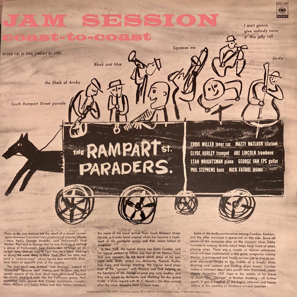 Master Release: Jam Session Coast-To-Coast by Eddie Condon And His All-Stars