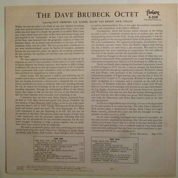 Dave Brubeck Octet