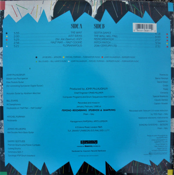 Release: Adventures In Radioland-Vinyl-US-1986-88561-8081-1-2318078