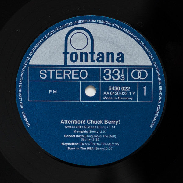 Attention! Chuck Berry!