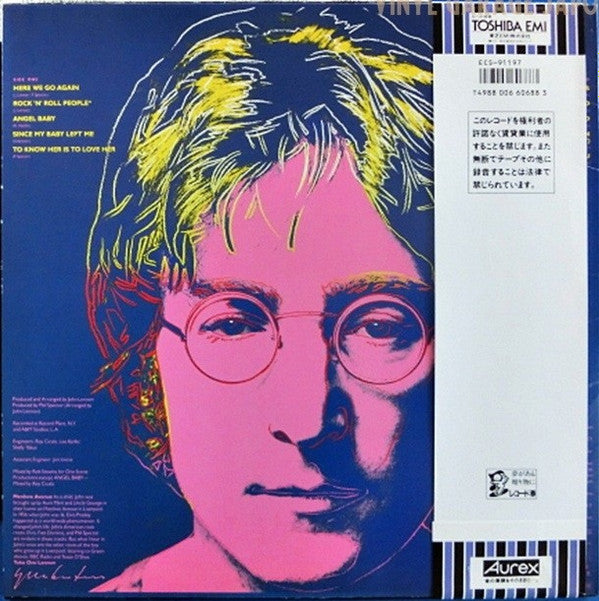 Release: Menlove Ave.-Vinyl-Japan-1986-ECS - 91197-4898545