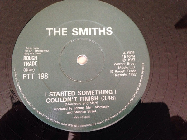 Master Release: I Started Something I Couldn't Finish by The Smiths