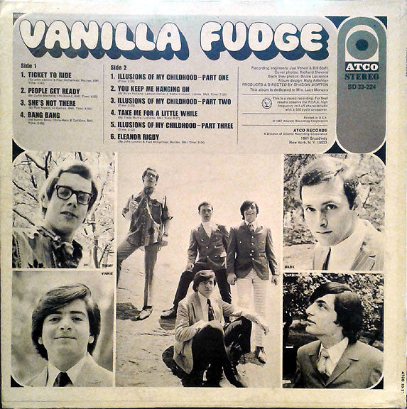 Release: Vanilla Fudge-Vinyl-US-None-SD 33-224, SD33-224, 33-224-7332493