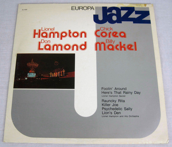 Master Release: Europa Jazz by Lionel Hampton