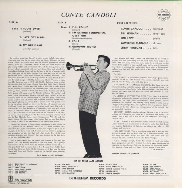 Master Release: Conte Candoli by Conte Candoli