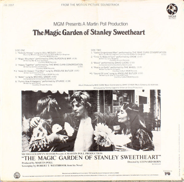 Release: Music From The Motion Picture Soundtrack "The Magic Garden Of Stanley Sweetheart"-Vinyl-US-1970-1SE-20ST, 1 SE 20 ST-1665815