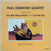 The Paul Desmond Quartet - East Of The Sun (Vinyl, LP, Album, Reissue, Remastered, Stereo) Very Good Plus (VG+) / Very Good Plus (VG+)