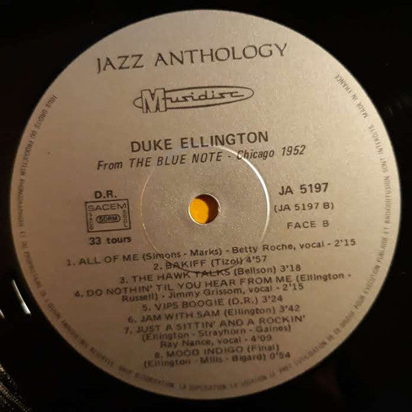 From The Blue Note - Chicago 1952