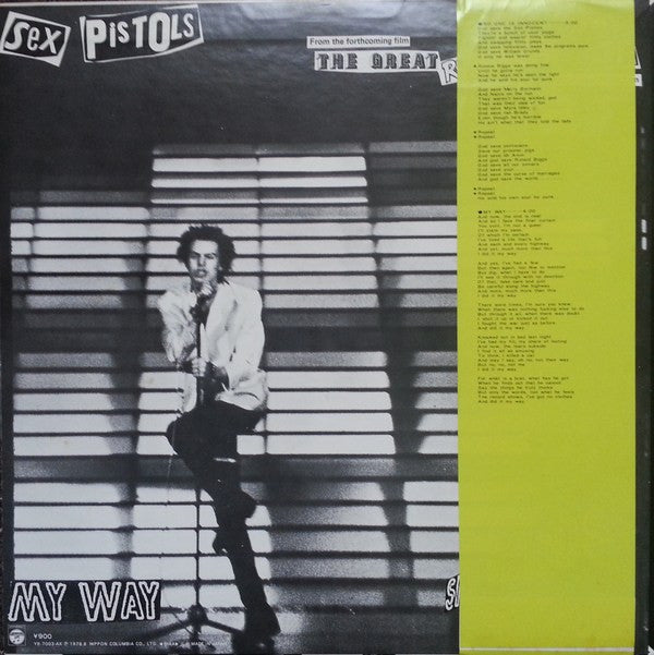 Release: No One Is Innocent (A Punk Prayer By Ronald Biggs) / My Way-Vinyl-Japan-1978-YB-7003-AX, YB-7003-AX-5011706