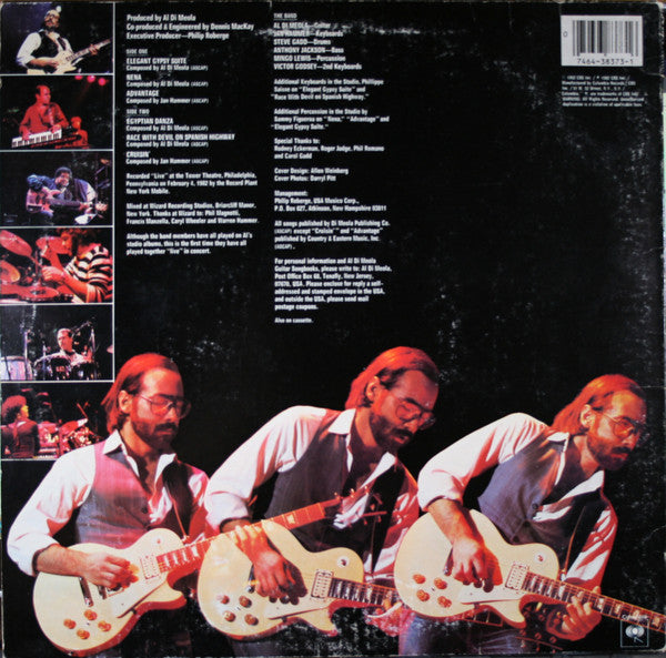 Release: Tour De Force - "Live"-Vinyl-US-1982-FC 38373-7234977
