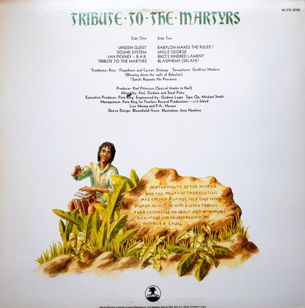 Master Release: Tribute To The Martyrs by Steel Pulse