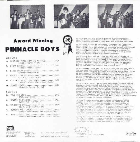 Release: Unknown Release-Vinyl-US-1975-API-L-1525-6248481