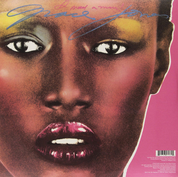 Master Release: I Need A Man by Grace Jones