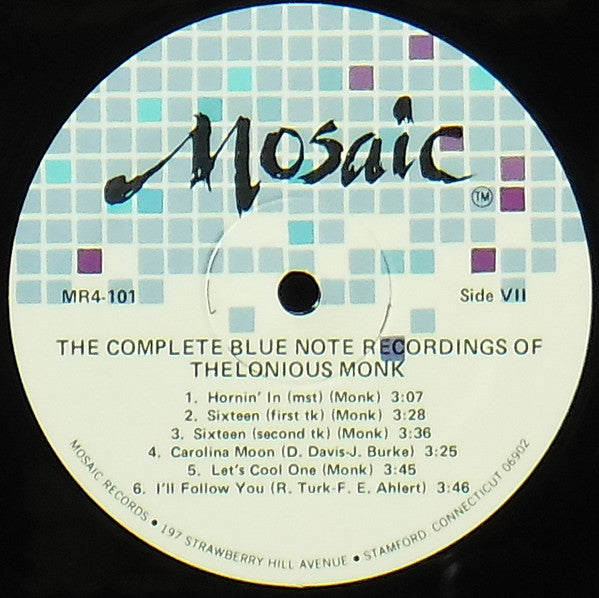 The Complete Blue Note Recordings Of Thelonious Monk