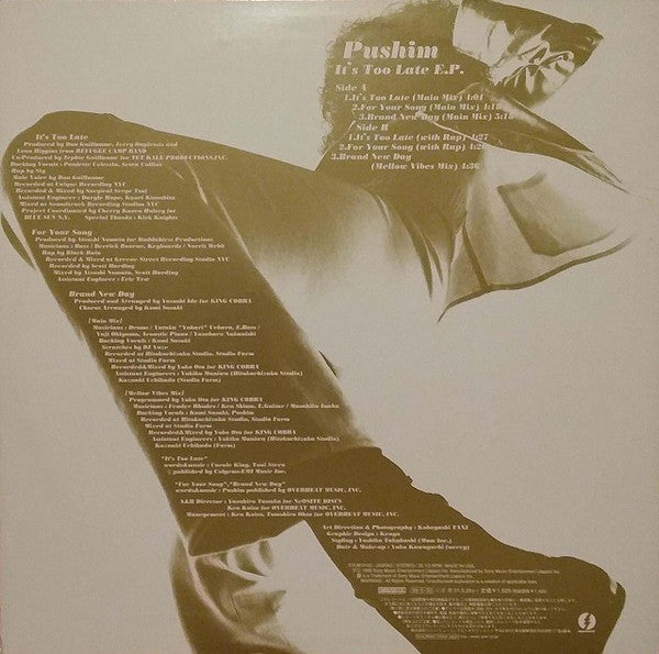 Master Release: It's Too Late E.P. by Pushim