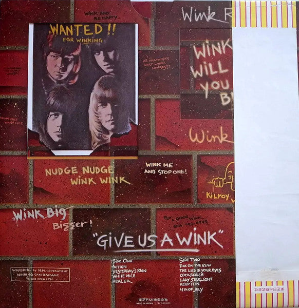 Give Us A Wink = 甘い誘惑