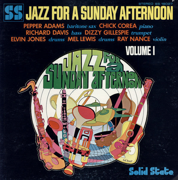 Release: Jazz For A Sunday Afternoon Volume 1-Vinyl-US-None-SS 18027, SS-18027-6143970