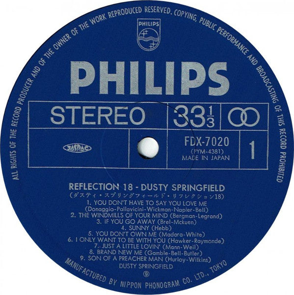 Reflection 18 - Dusty Springfield!