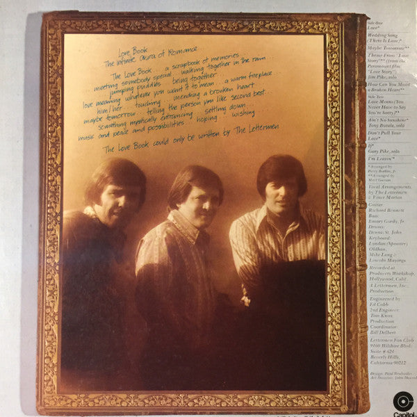 Release: Love Book-Vinyl-Japan-1971-CP-80383-8440333