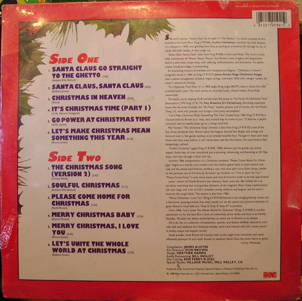 Master Release: Santa's Got A Brand New Bag by James Brown
