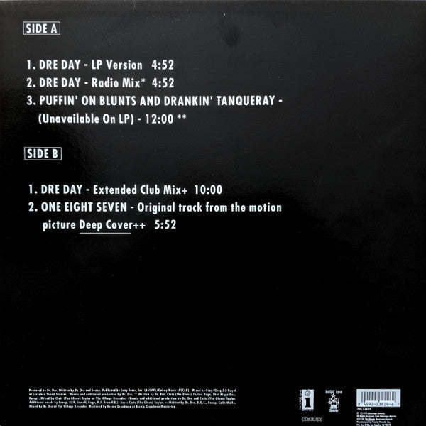 Master Release: Dre Day by Dr. Dre