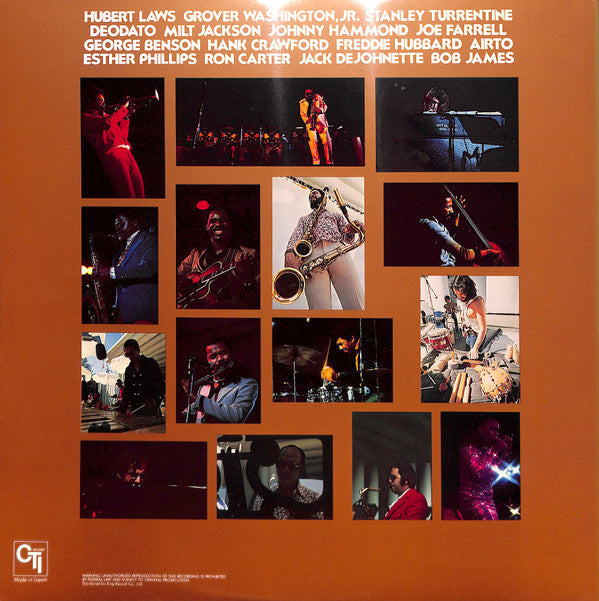 Release: CTI Summer Jazz At The Hollywood Bowl Live One-Vinyl-Japan-1977-GP 3128-7193784