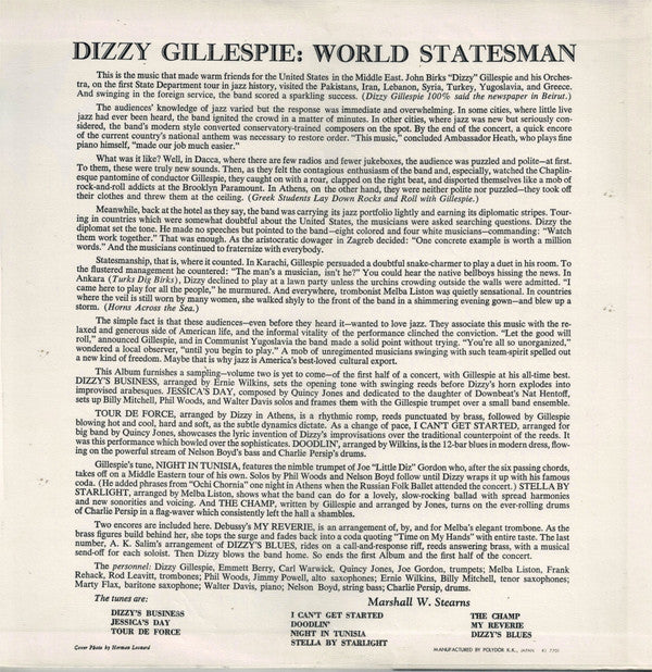 Release: World Statesman-Vinyl-Japan-1977-MV 2590-1494057