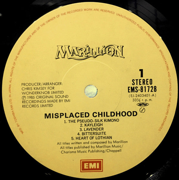 Misplaced Childhood