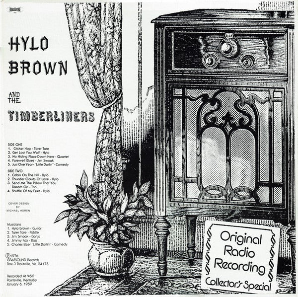 Hylo Brown And The Timberliners  Original Radio Recording