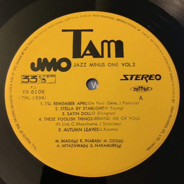 Jazz Minus One Vol.2