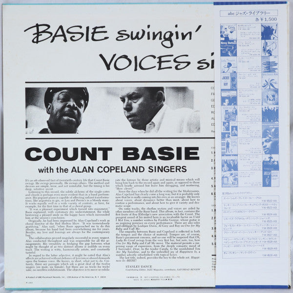 Master Release: Basie Swingin' Voices Singin' by Count Basie