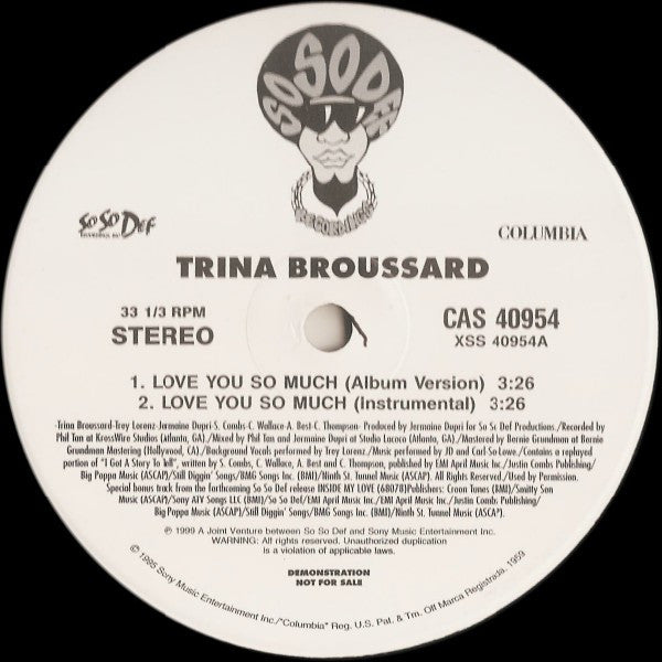 Release: Love You So Much-Vinyl-US-1999-CAS 40954-2862258