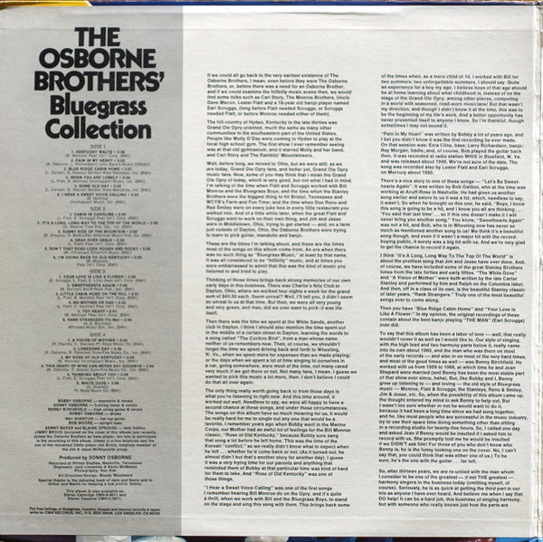 The Osborne Brothers' Bluegrass Collection