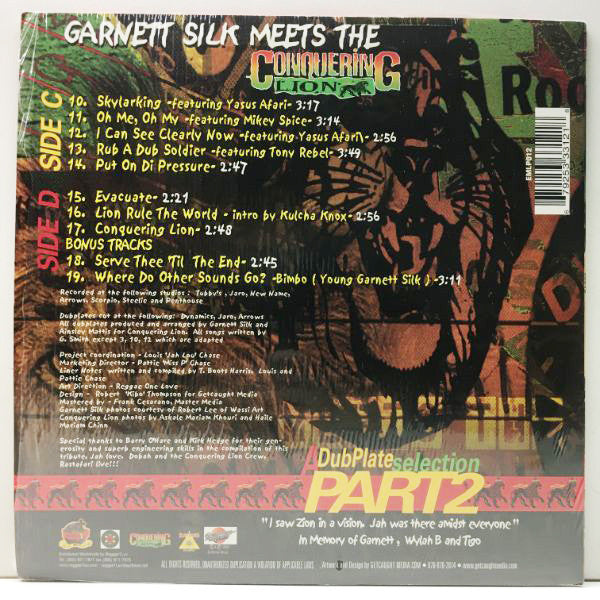 Master Release: A Dubplate Selection (Part 1) by Garnett Silk