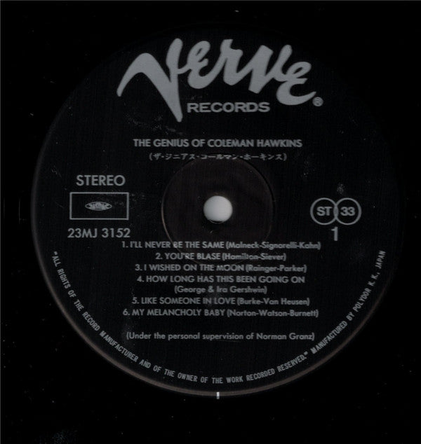 The Genius Of Coleman Hawkins