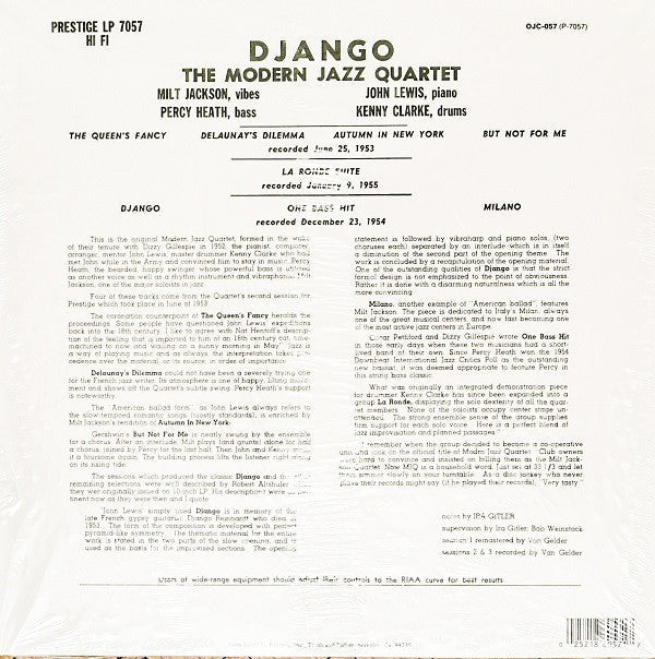 Release: Django-Vinyl-US-2012-OJC-057, P-7057-7866417