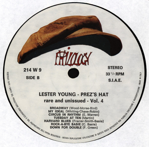 Prez's Hat Vol. 4
